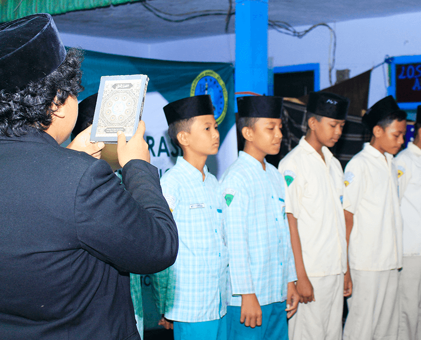 Pesta Demokrasi dan Pelantikan Pengurus BPK MTs Nurul Jadid