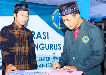 Pesta Demokrasi dan Pelantikan Pengurus BPK MTs Nurul Jadid