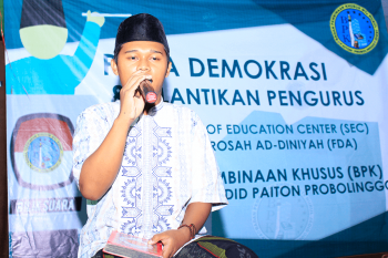 Pesta Demokrasi dan Pelantikan Pengurus BPK MTs Nurul Jadid