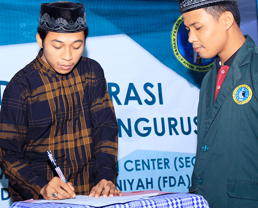 Pesta Demokrasi dan Pelantikan Pengurus BPK MTs Nurul Jadid