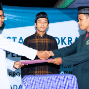 Pesta Demokrasi dan Pelantikan Pengurus BPK MTs Nurul Jadid