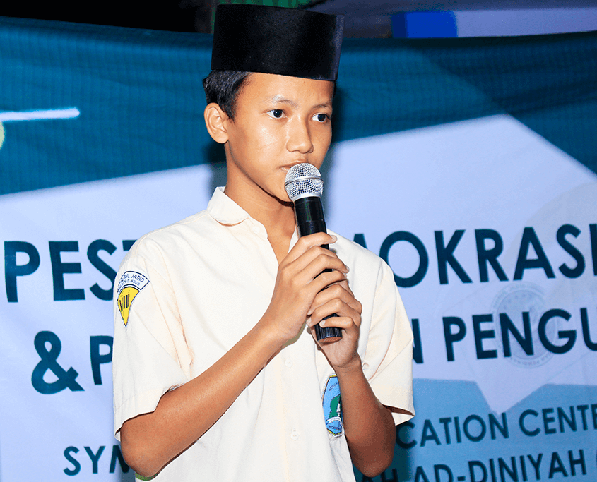 Pesta Demokrasi dan Pelantikan Pengurus BPK MTs Nurul Jadid