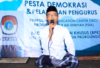 Pesta Demokrasi dan Pelantikan Pengurus BPK MTs Nurul Jadid