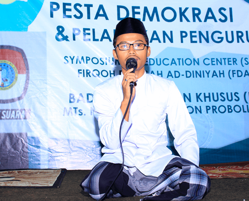 Pesta Demokrasi dan Pelantikan Pengurus BPK MTs Nurul Jadid