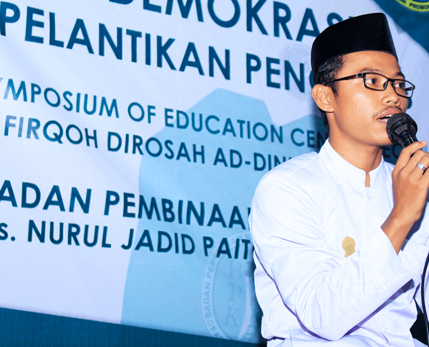 Pesta Demokrasi dan Pelantikan Pengurus BPK MTs Nurul Jadid