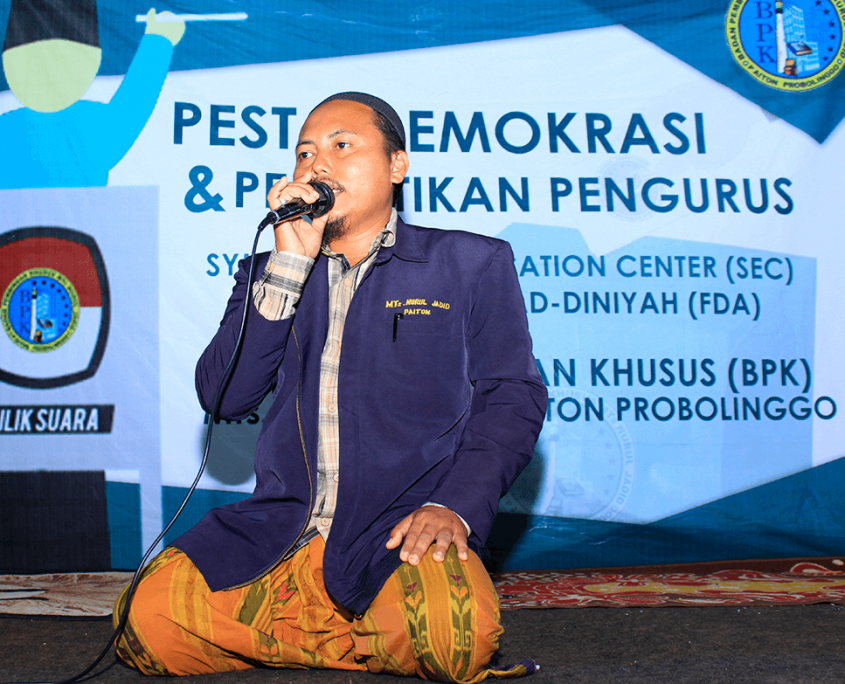 Pesta Demokrasi dan Pelantikan Pengurus BPK MTs Nurul Jadid