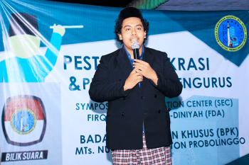 Pesta Demokrasi dan Pelantikan Pengurus BPK MTs Nurul Jadid
