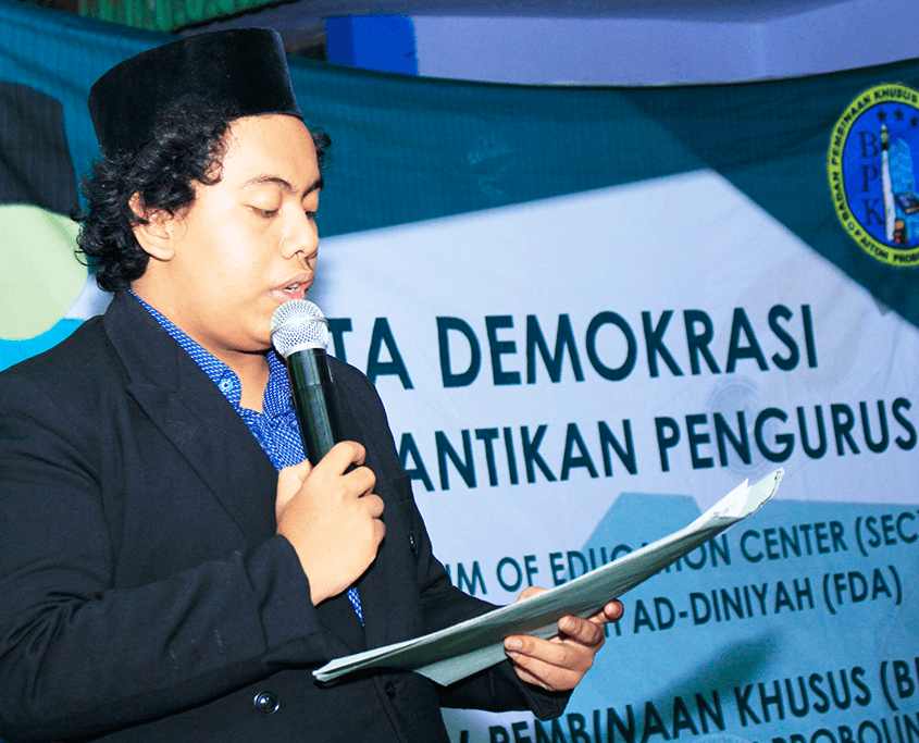 Pesta Demokrasi dan Pelantikan Pengurus BPK MTs Nurul Jadid