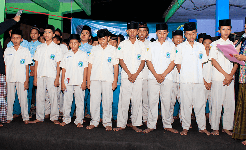 Pesta Demokrasi dan Pelantikan Pengurus BPK MTs Nurul Jadid