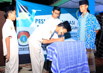 Pesta Demokrasi dan Pelantikan Pengurus BPK MTs Nurul Jadid