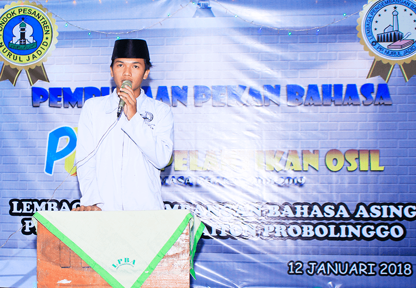 Pembukaan Pekan Bahasa LPBA Putra dan Pelantikan OSILPembukaan Pekan Bahasa LPBA Putra dan Pelantikan OSIL