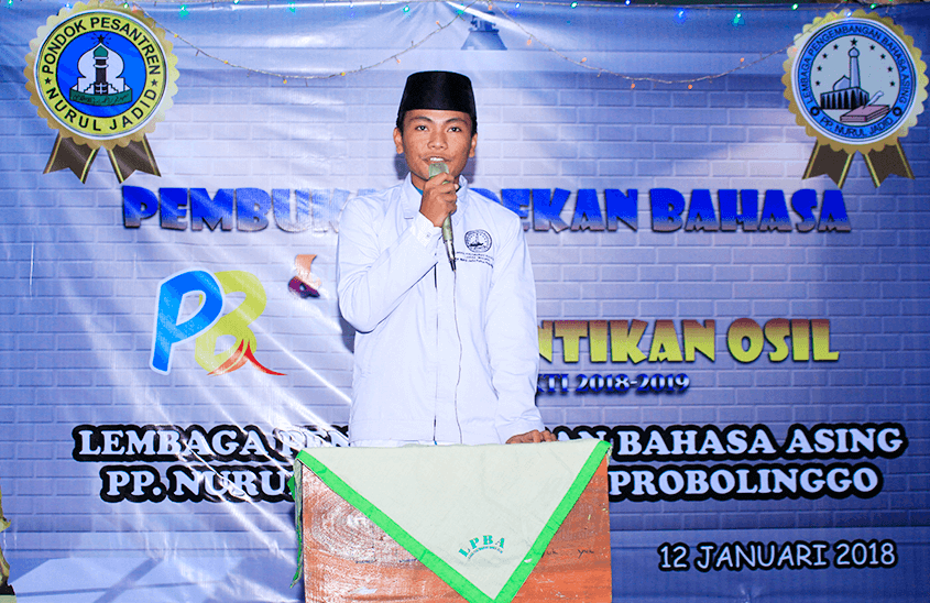 Pembukaan Pekan Bahasa LPBA Putra dan Pelantikan OSIL