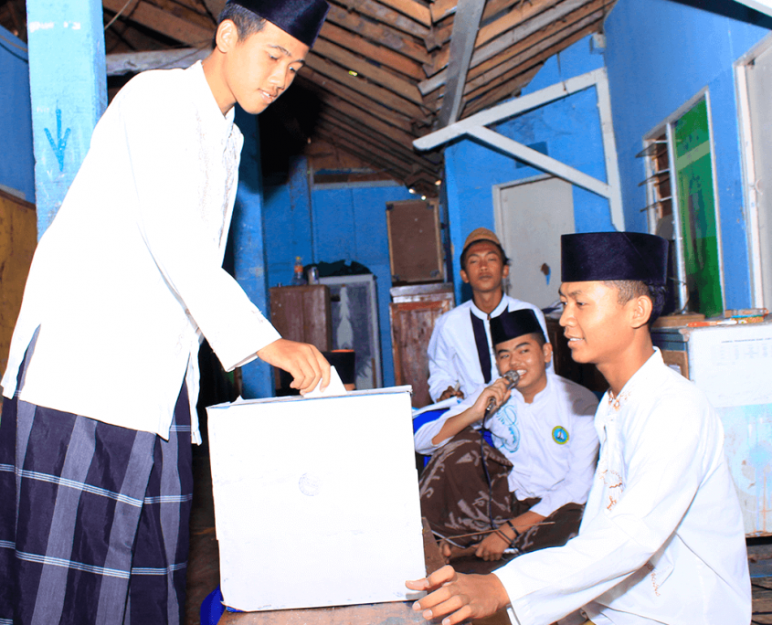 Pemilihan Ketua dan Wakil Al Muradi Madrasah Diniyah Nurul Jadid