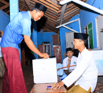 Pemilihan Ketua dan Wakil Al Muradi Madrasah Diniyah Nurul Jadid