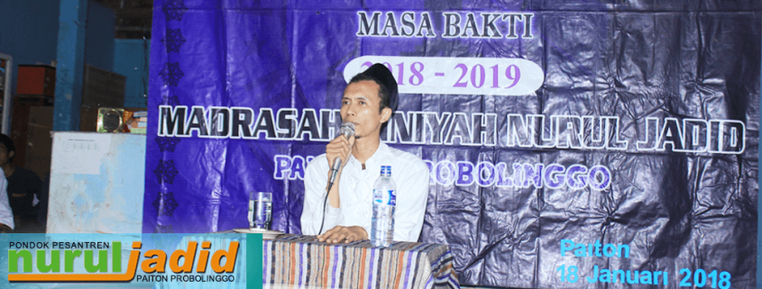 K. Mifathul Arifin di Pelantikan Pengurus Almuradi Periode 2018-2019