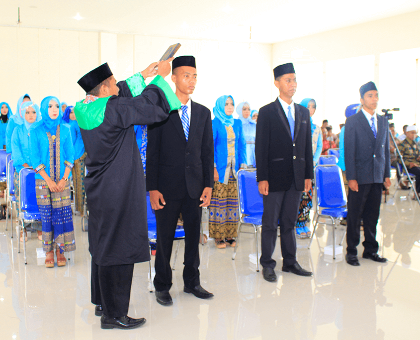 Pelantikan dan Pengambilan Sumpah Ners Universitas Nurul Jadid Fakultas Kesehatan