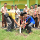 Aksi Lingkungan Sejuta Lubang Resapan Biopori Pramuka Universitas Nurul Jadid
