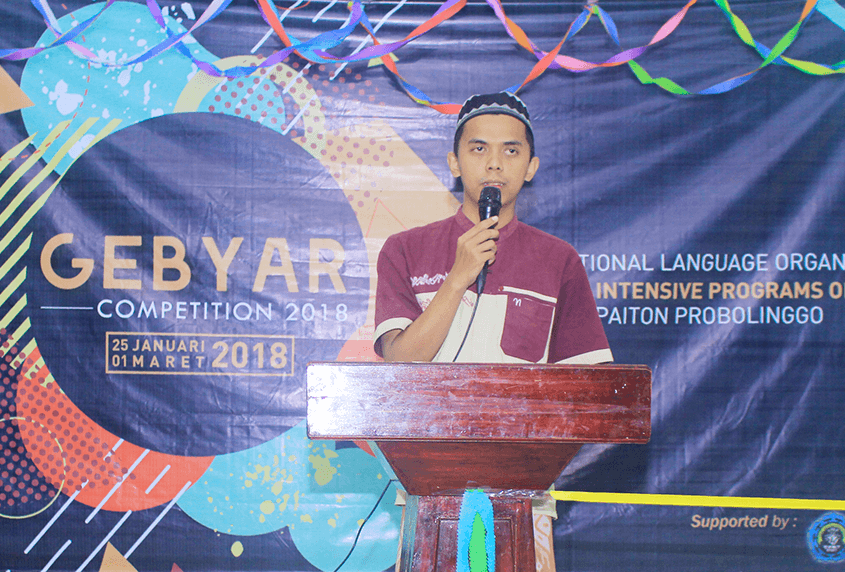 Opening Gebyar Competition Lips 2018 Putra