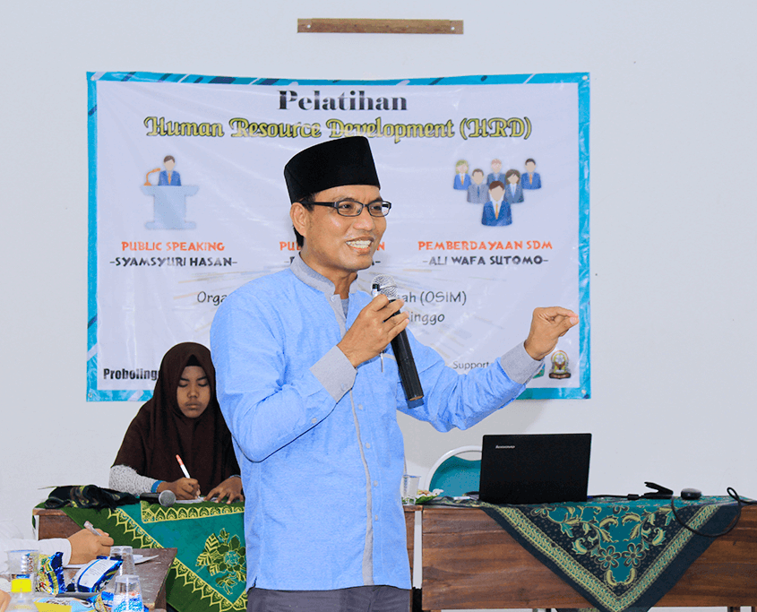 Pelatihan HRD OSIM MA Nurul Jadid