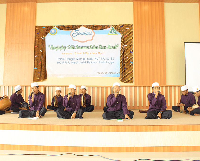 Seminar Memperingati HUT NU ke 92 oleh IPPNU NJ