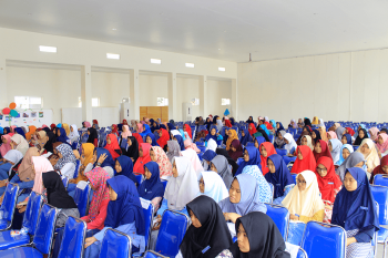 Seminar Memperingati HUT NU ke 92 oleh IPPNU NJ
