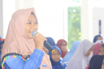 Seminar Memperingati HUT NU ke 92 oleh IPPNU NJ