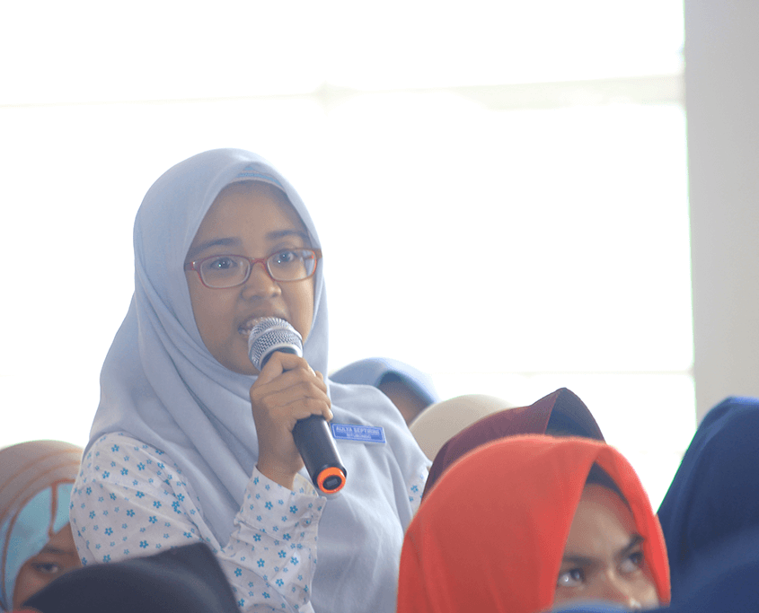 Seminar Memperingati HUT NU ke 92 oleh IPPNU NJ