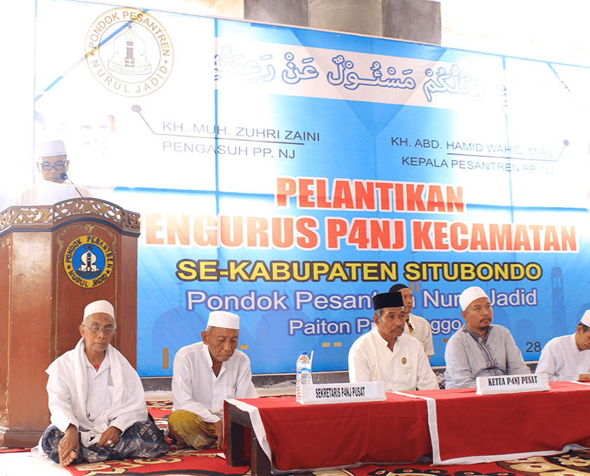 Pelantikan Pengurus P4NJ Situbondo
