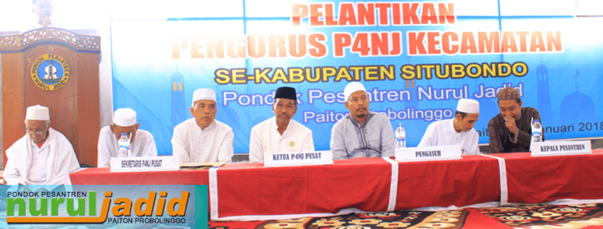 Pelantikan Pengurus P4nj Situbondo
