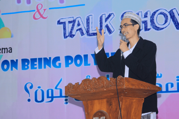 K. Muhammad Al - Fayydl, Direktur LPBA pada saat sambutan