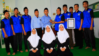 Penjemputan Siswi Prakerin SMK Bulugading Jember
