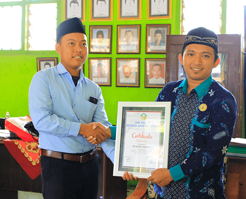 Penjemputan Siswi Prakerin SMK Bulugading Jember