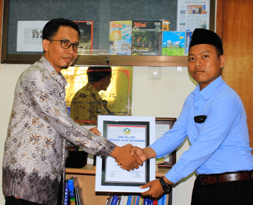 Penjemputan Siswi Prakerin SMK Bulugading Jember