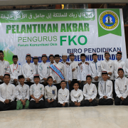 Pelantiakan Pengurus FKO PP. Nurul Jadid