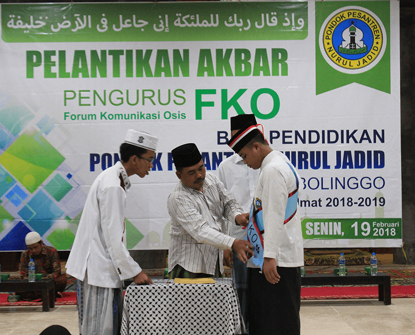 Pelantiakan Pengurus FKO PP. Nurul Jadid