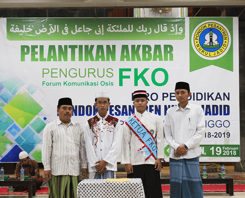 Pelantiakan Pengurus FKO PP. Nurul Jadid