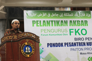 Pelantiakan Pengurus FKO PP. Nurul Jadid