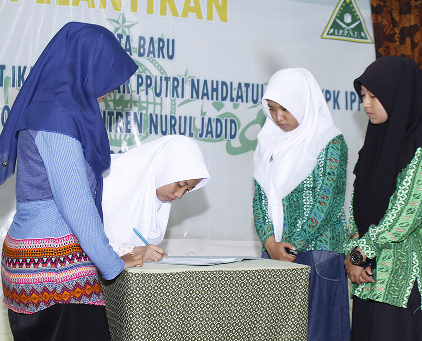 Pelantikan IPPNU Nurul Jadid
