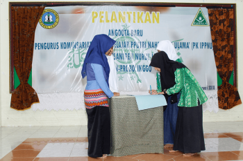 Pelantikan IPPNU Nurul Jadid