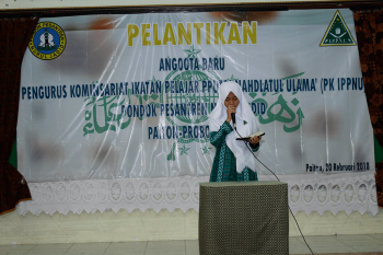 Pelantikan IPPNU Nurul Jadid