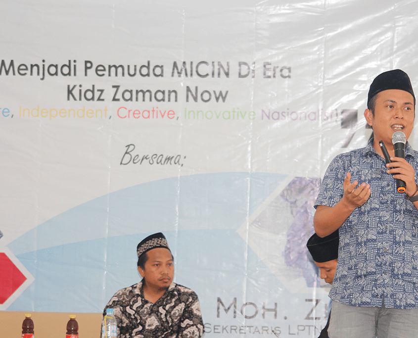 Seminar Motivasi Menjadi Pemuda MICIN di Era Kids Zaman Now