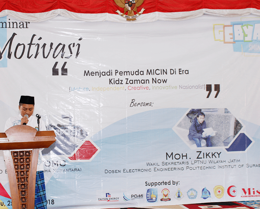 Seminar Motivasi Menjadi Pemuda MICIN di Era Kids Zaman Now