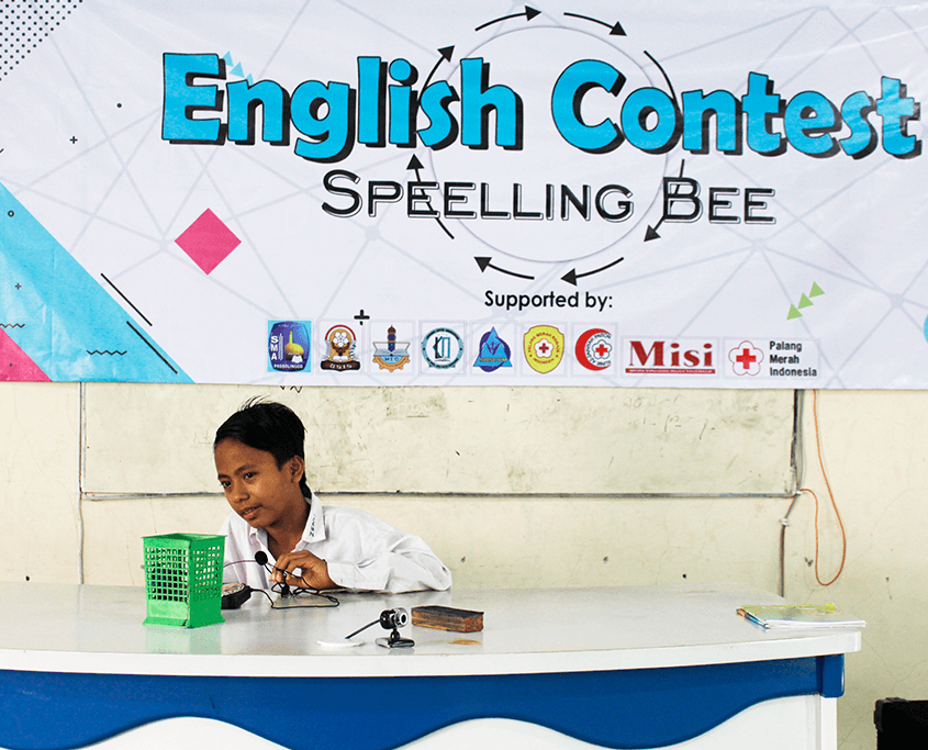 Gebyar Olimpiade SMANJ@ Lomba English Contest Speelling Bee