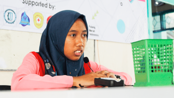 Gebyar Olimpiade SMANJ@ Lomba English Contest Speelling Bee