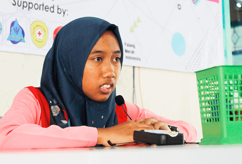 Gebyar Olimpiade SMANJ@ Lomba English Contest Speelling Bee
