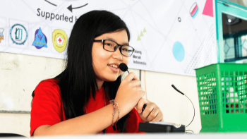 Gebyar Olimpiade SMANJ@ Lomba English Contest Speelling Bee