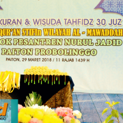 Tasyakuran dan Wisuda 30 Juz RQ STIFIn Al Mawaddah