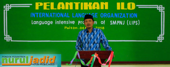 Pelantikan ILO; Dengan Proses Organisasi Akan Melahirkan Hasil Yang Maksimal