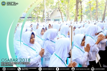 Pengkondisian Peserta Putri OSABAR 2018