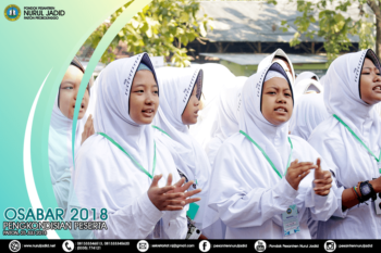 Pengkondisian Peserta Putri OSABAR 2018
